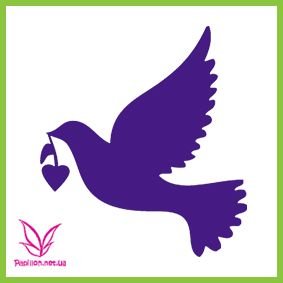 Голуби шаблоны для вырезания