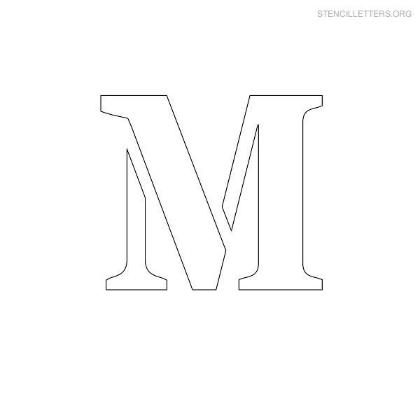 Печатные Трафаретные буквы