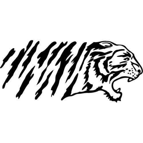 Тигр для гравировки