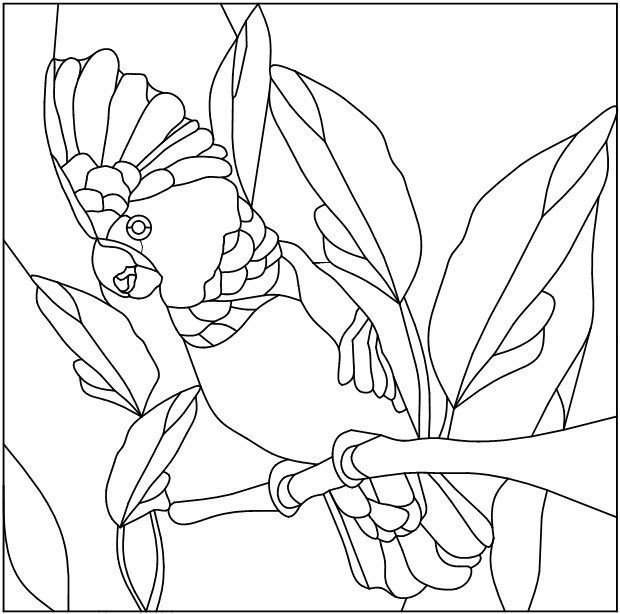 Эскиз витража