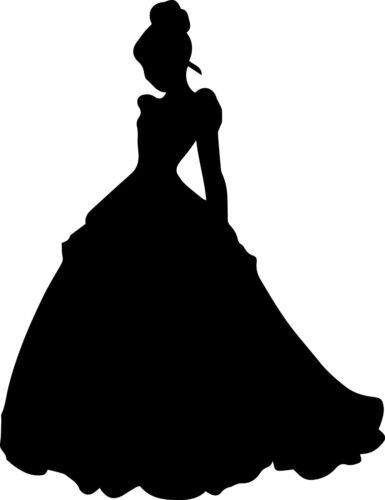 Силуэт принцессы