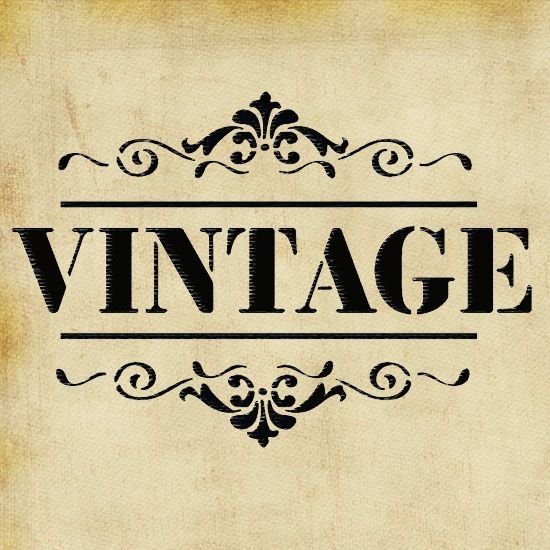 Vintage надпись