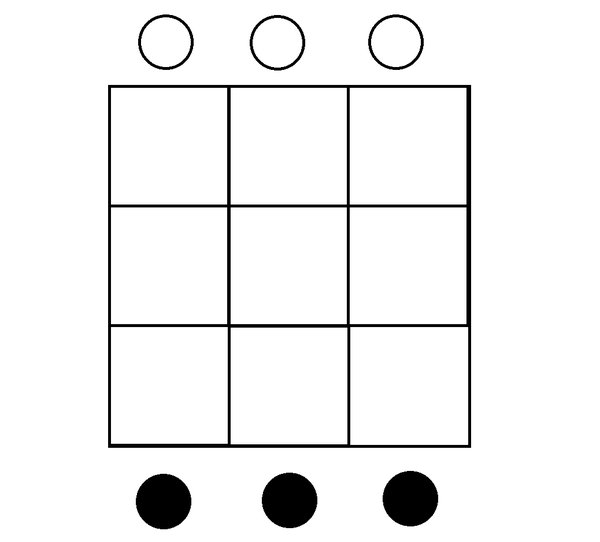 Шаблон игры крестики нолики