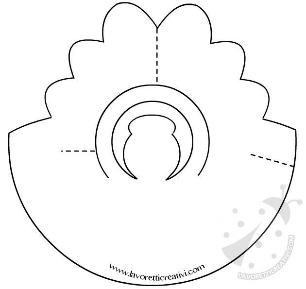 Шаблоны ангелов из бумаги