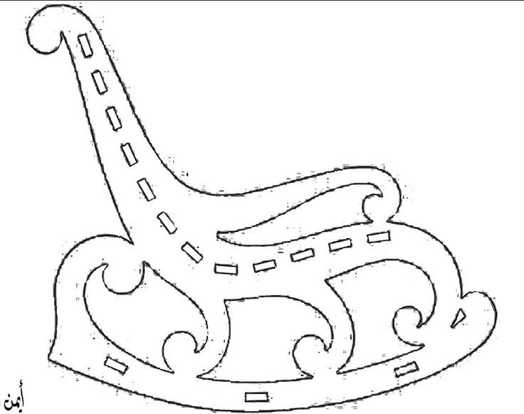 Кресло качалка из фанеры чертежи