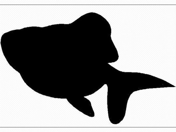 Трафарет "рыбки"