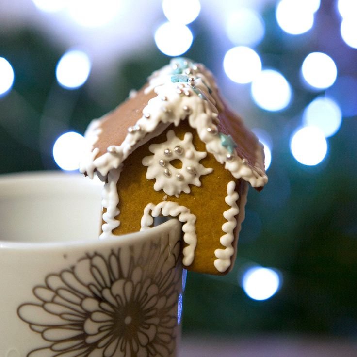 Мини Пряничный домик на кружку