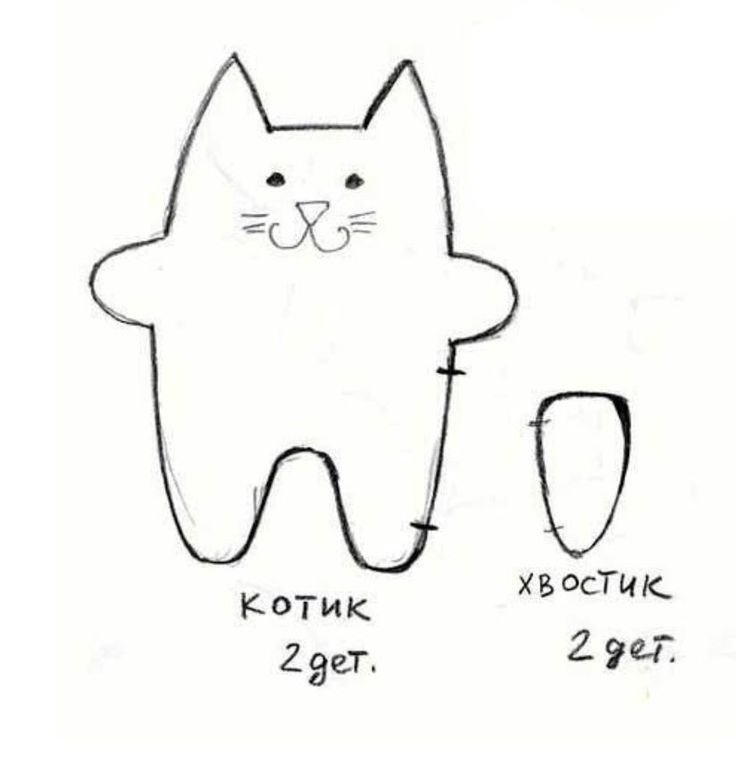 Эскизы игрушек для шитья