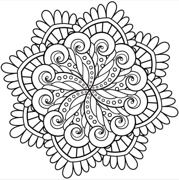 сложные узоры