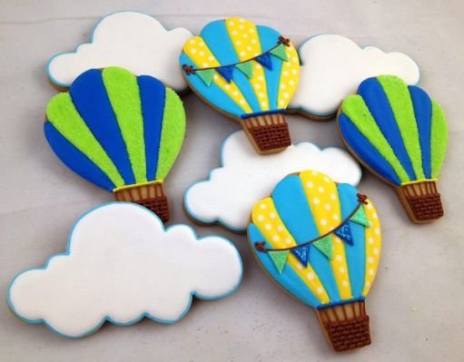 Имбирный пряник воздушный шар