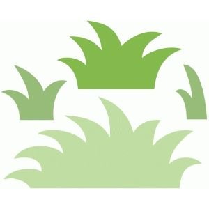 Травка трафарет