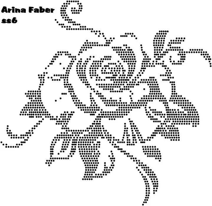 Трафареты цветов для вышивки