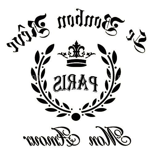 Надписи для декупажа черно-белые