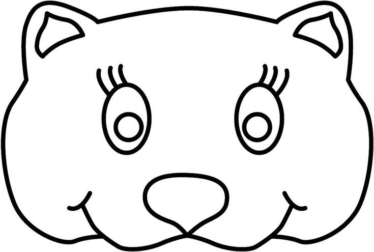 Маски животных для детей