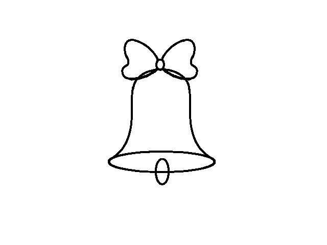 Рисование колокольчика