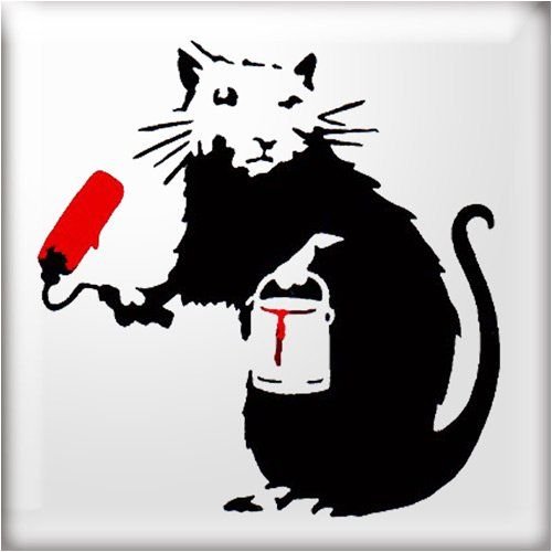 Граффити крыса