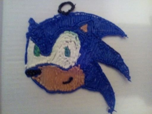 Поделка Соник