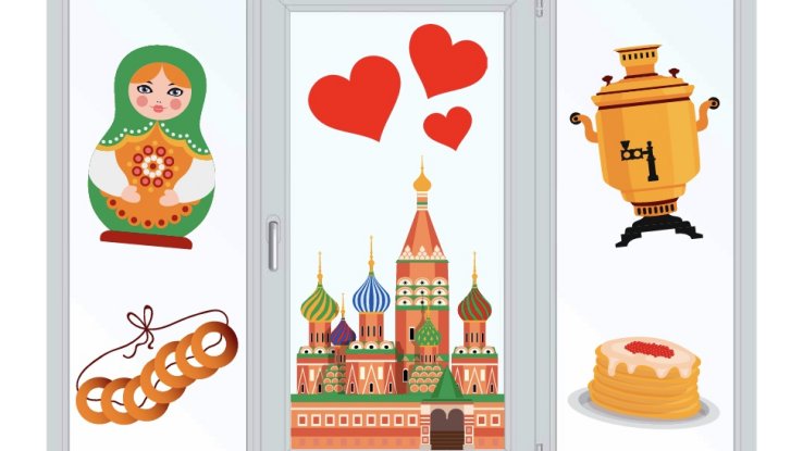 Окна России шаблоны