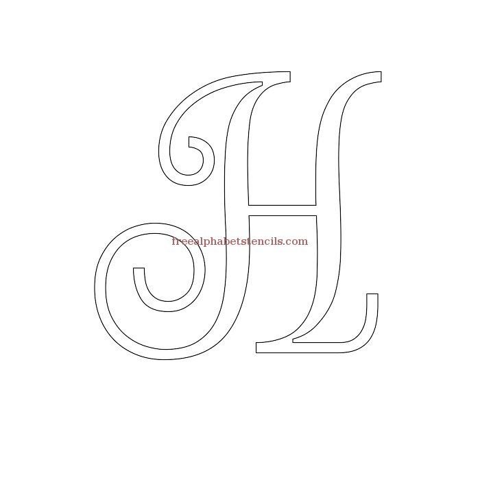 Красивые буквы для вырезания