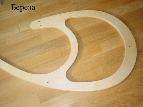 Кресло качалка из фанеры