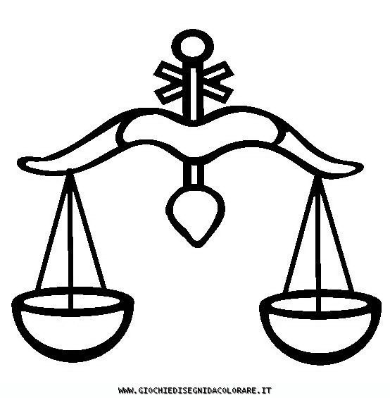 Знак зодиака весы рисунок