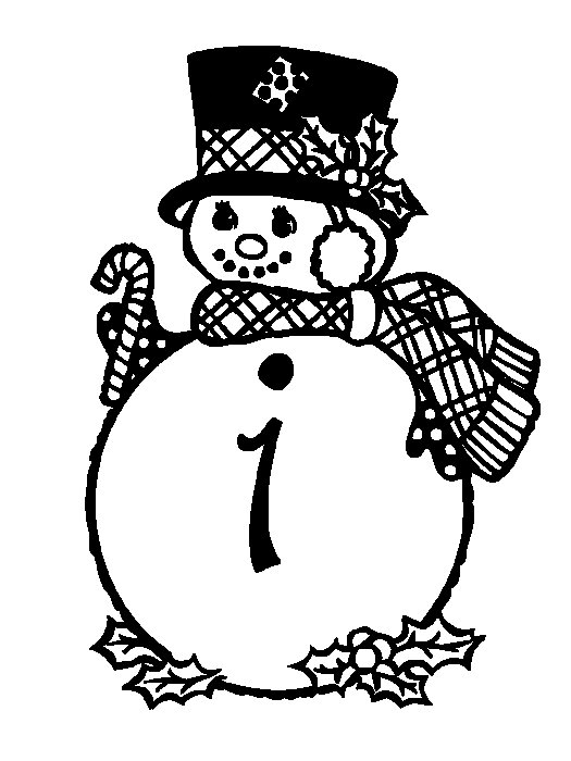 Цифра 2 на новый год рисунки