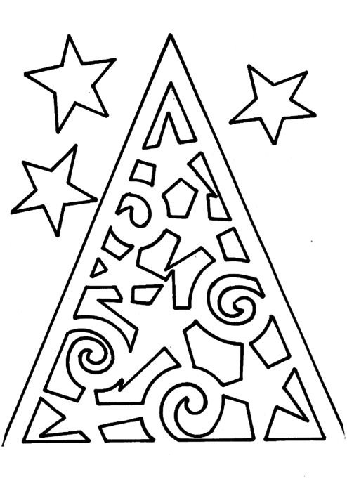 Вытанки флажки новогодние