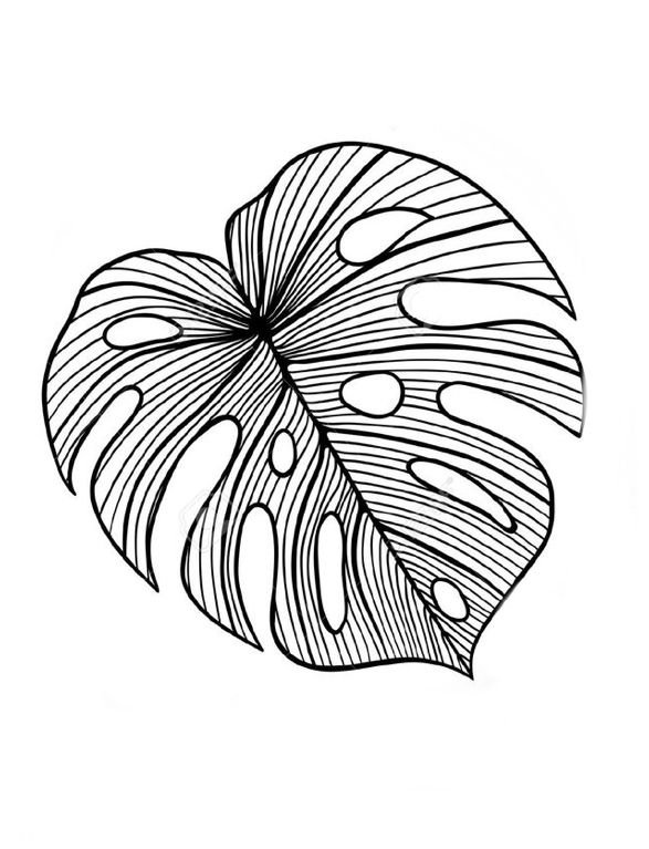 Стилизация листа