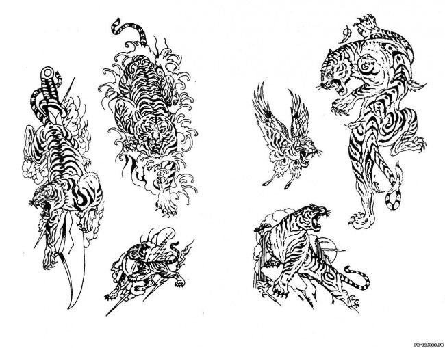 Эскизы рисунков