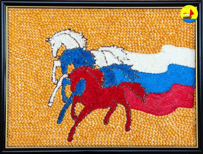 Поделка флаг