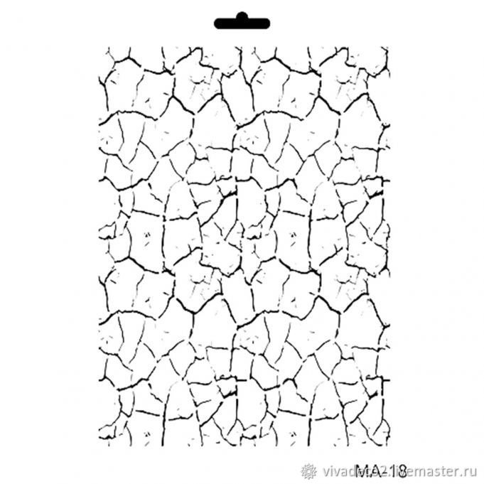 Трафарет для кракелюра