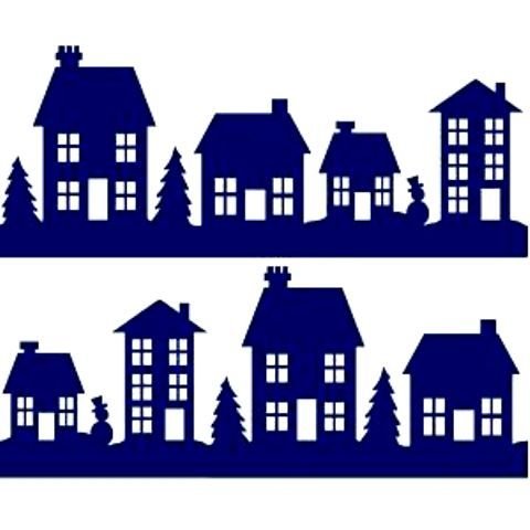 Домик для вырезания