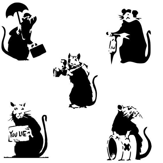 Banksy крысы