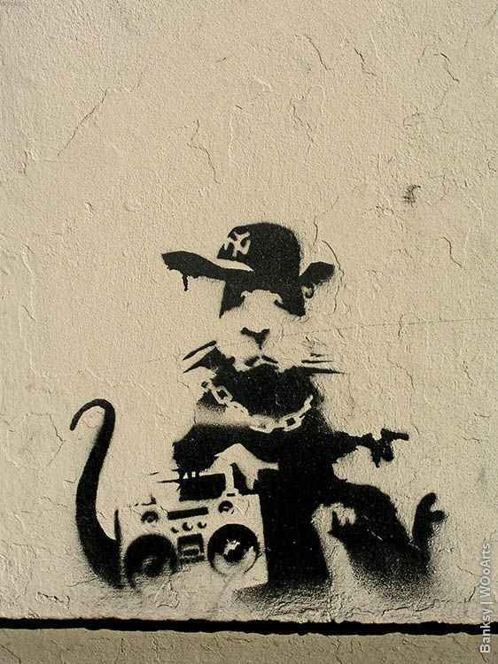 Граффити Бэнкси