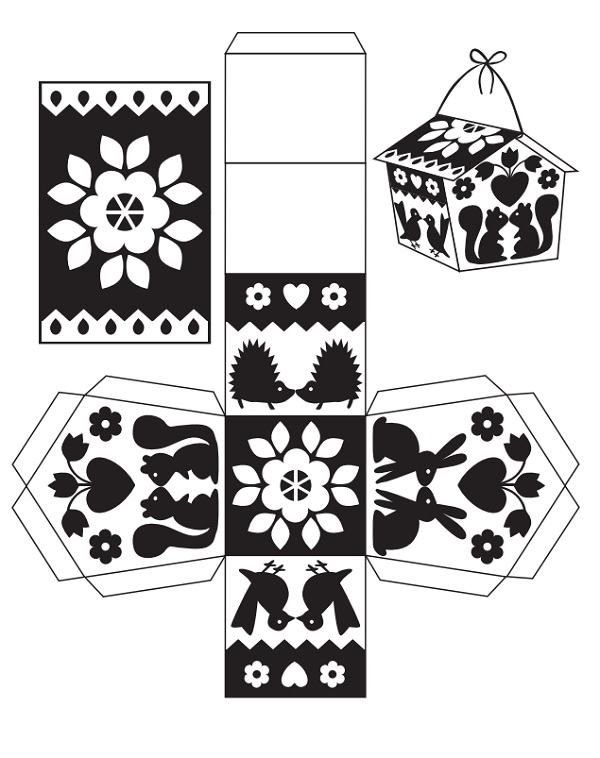 Коробочки для вырезания