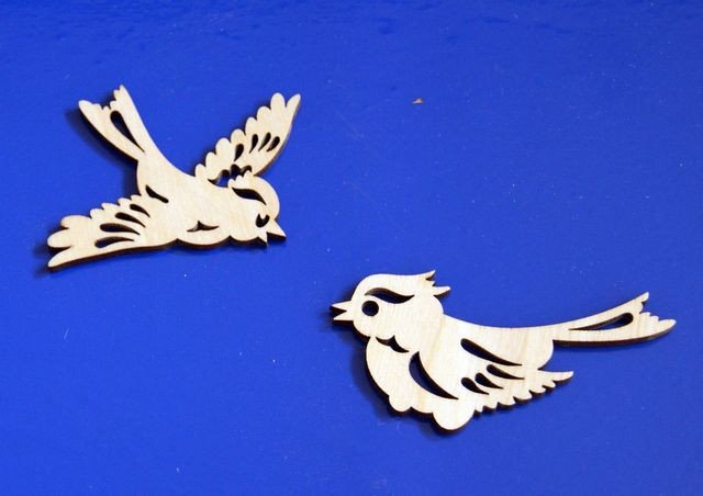 Птицы для украшения окон