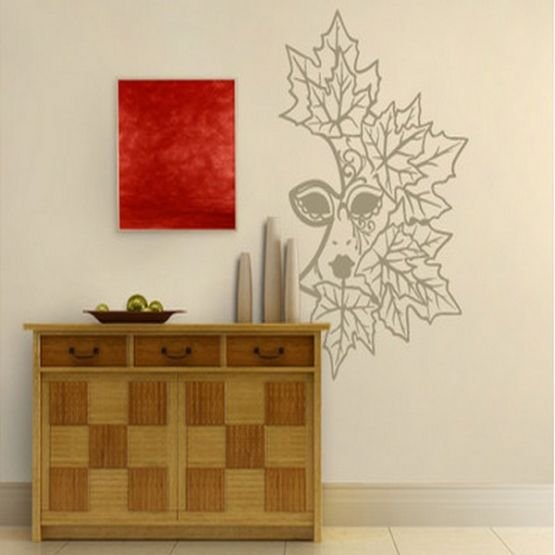 осенние листья для стен