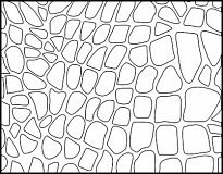 Трафарет кожа рептилии