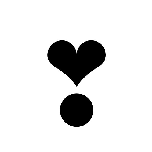 Восклицательный знак сердце