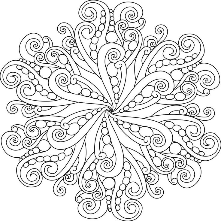 Рисование мандал для детей