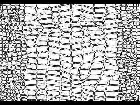 Трафарет кожа крокодила