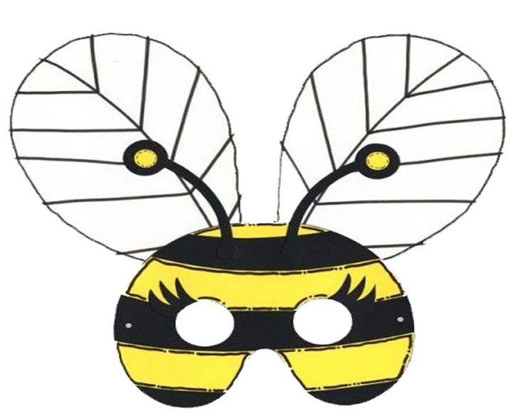 Муха Цокотуха маски для детей