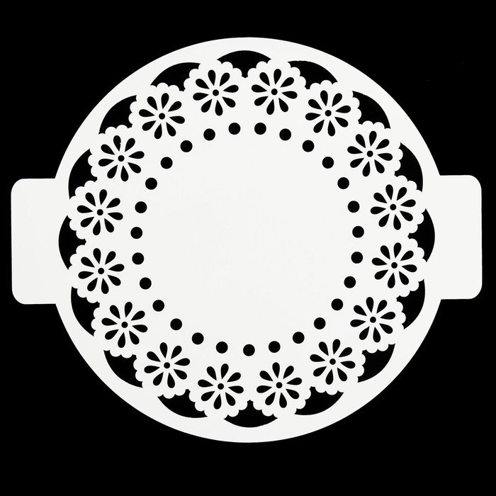 Трафареты для декора тарелок