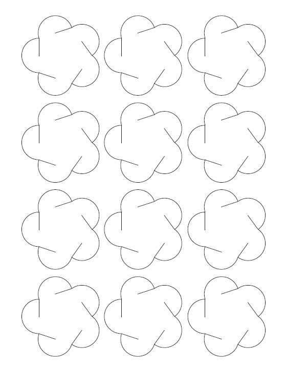 Шар из бумаги схема