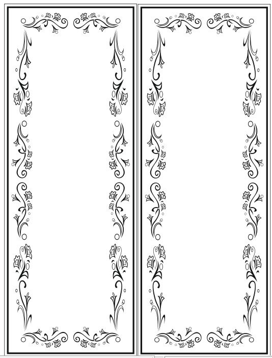 Рисунок для нард трафарет