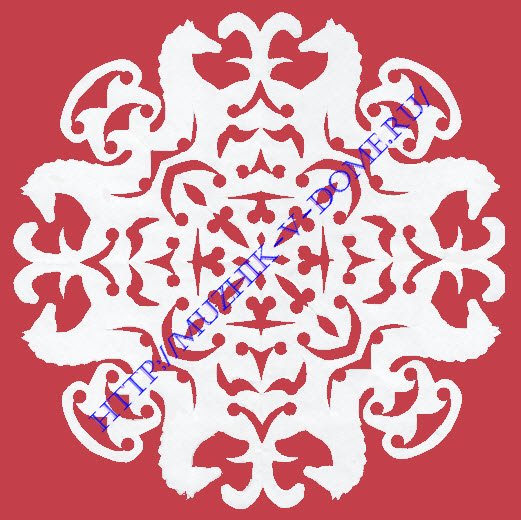 Снежинка лошадь