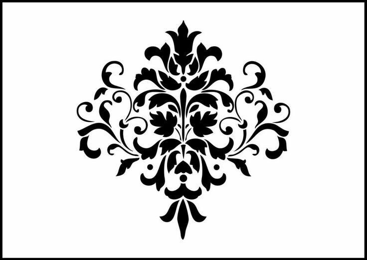 Трафаретный орнамент