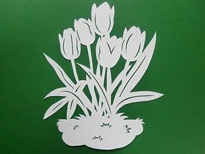 Вытанки весенние цветы