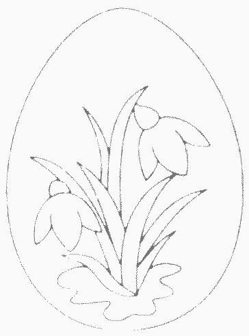 Трафареты на Пасху