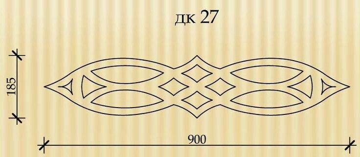 Орнаменты для резьбы по дереву фрезером